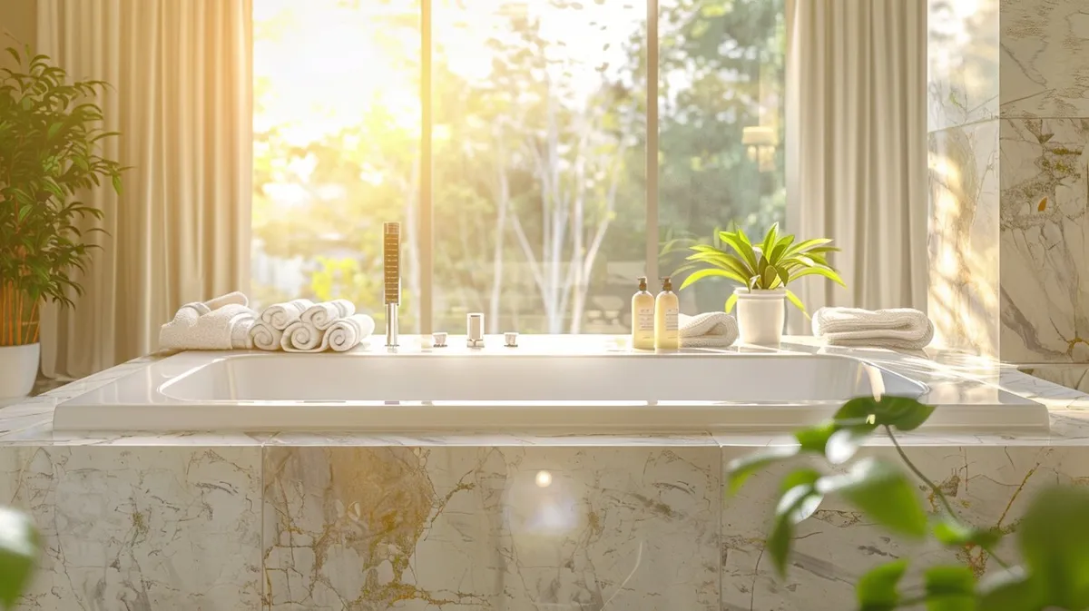 marble tile bathtub near you