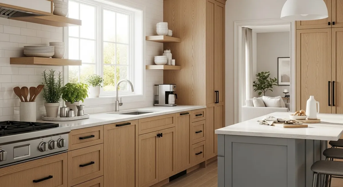 white oak kitchen cabinets near you