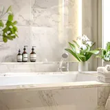 Discover the Beauty of a Marble Tile Bathtub