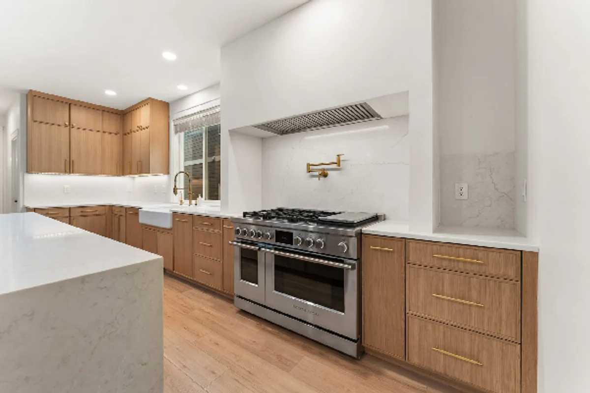 Completed kitchen remodel in Everett, Washington