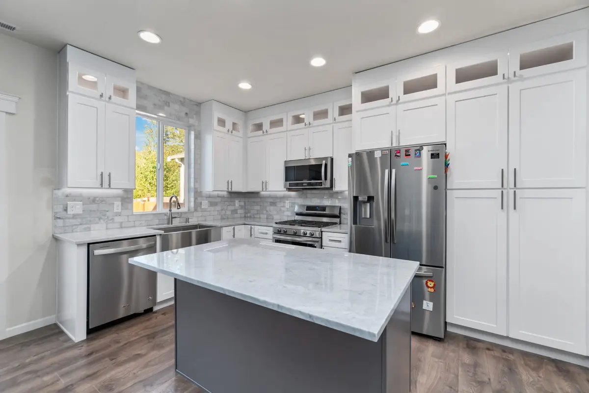 Kitchen cabinet installation